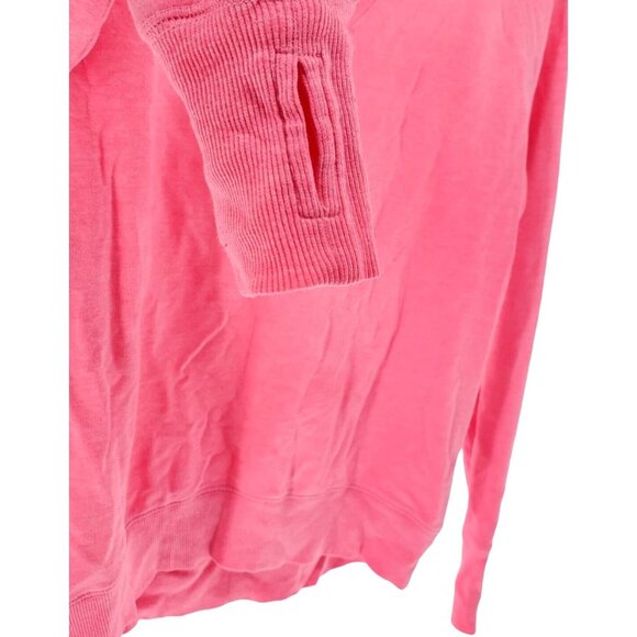 Xersion S Performancewear Neon Pink Activewear Long Sleeve Barbiecore Sweatshirt - Picture 9 of 11